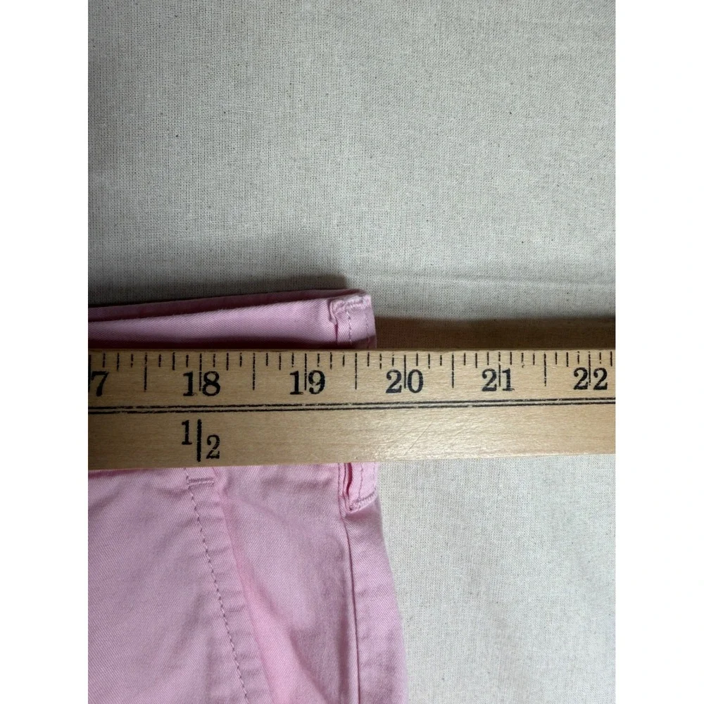 New J. Crew Men's Portsider Cotton Twill Shorts size 38 Pink